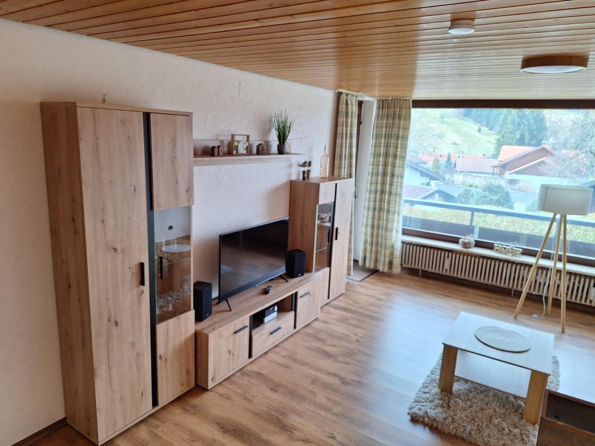 Schoene 2 1/2 Zimmer Ferienwohnung In Oberstaufen - Hoamatle - Exterior foto
